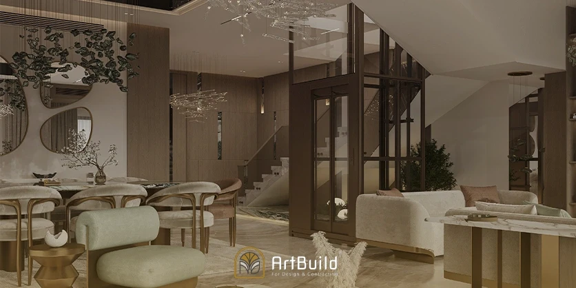 تصميم فيلا 400 متر